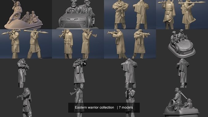 Eastern warrior collection   