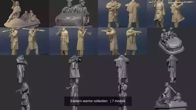 Eastern warrior collection   