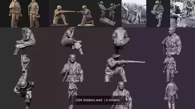 USA Soldiers ww2 