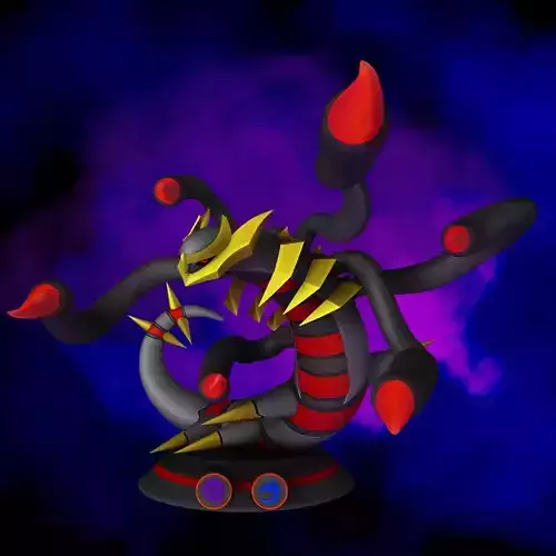 Giratina origin form - Pokemon 3D print model