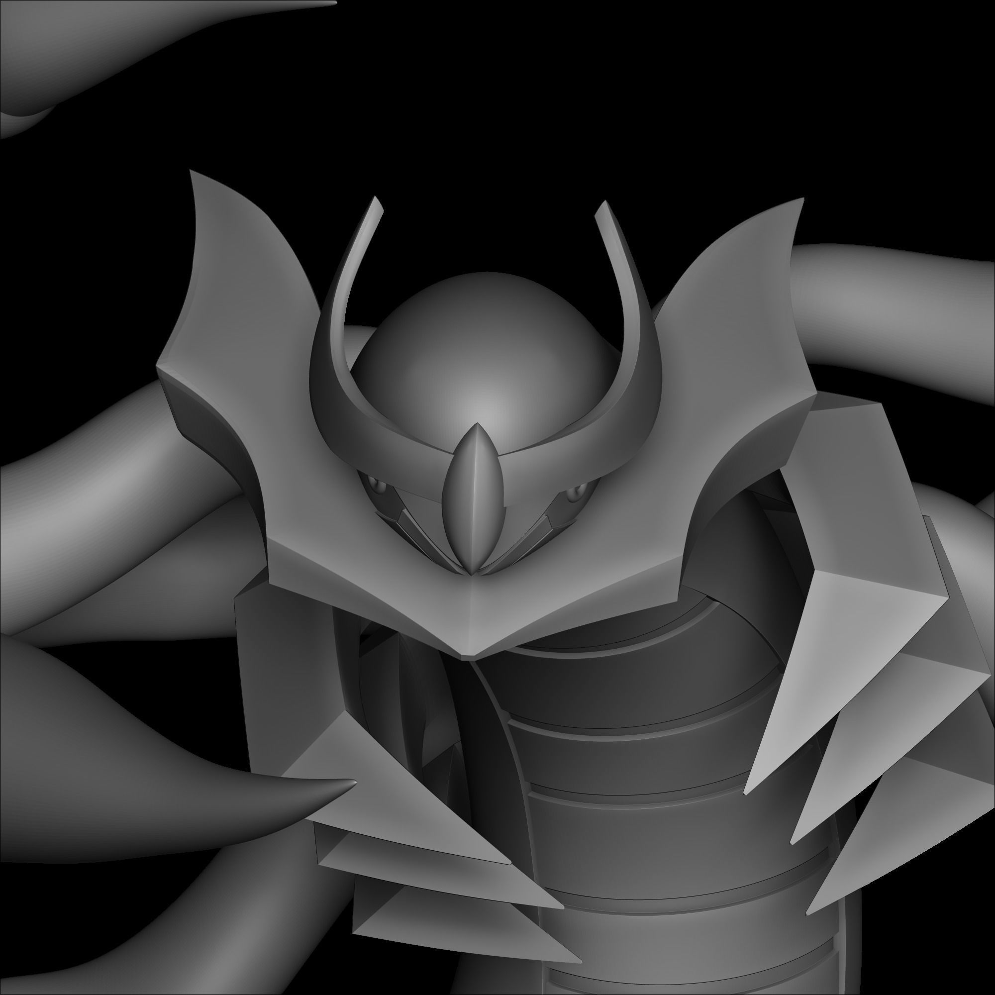 Giratina origin form - Pokemon 3D print model_5