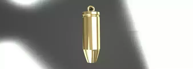 9mm Pendant Gold Silver Platinum Jewelry Necklace 3D print model