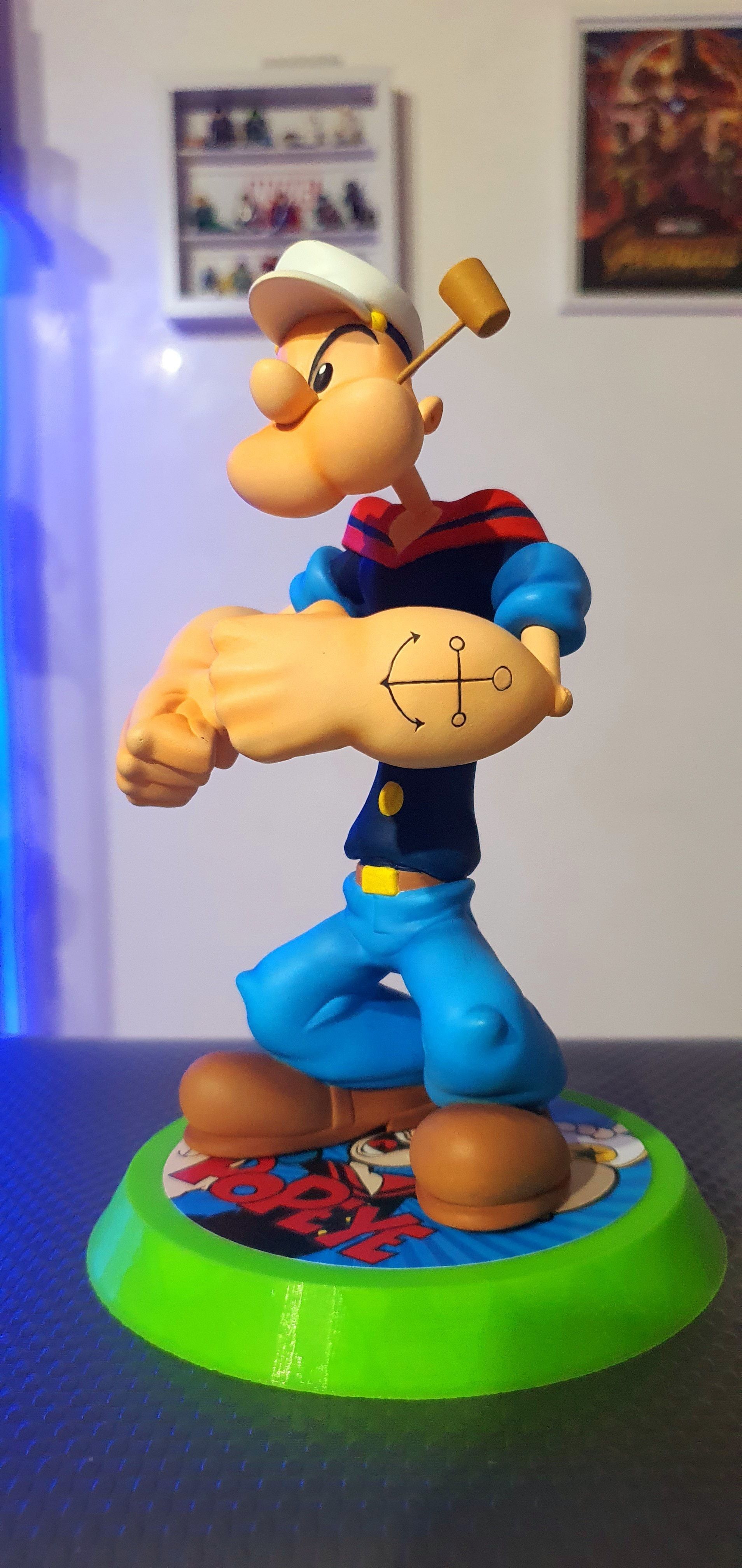 Popeye the Sailor Man Braccio di Ferro 3D print model_29