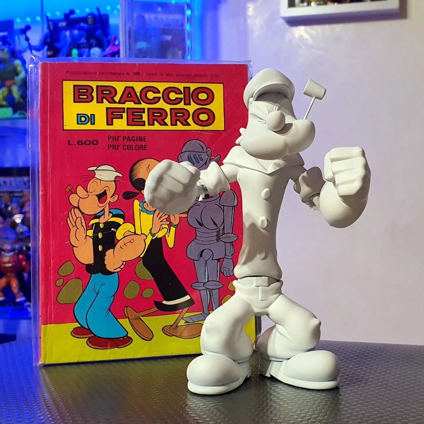 Popeye the Sailor Man Braccio di Ferro 3D print model_13