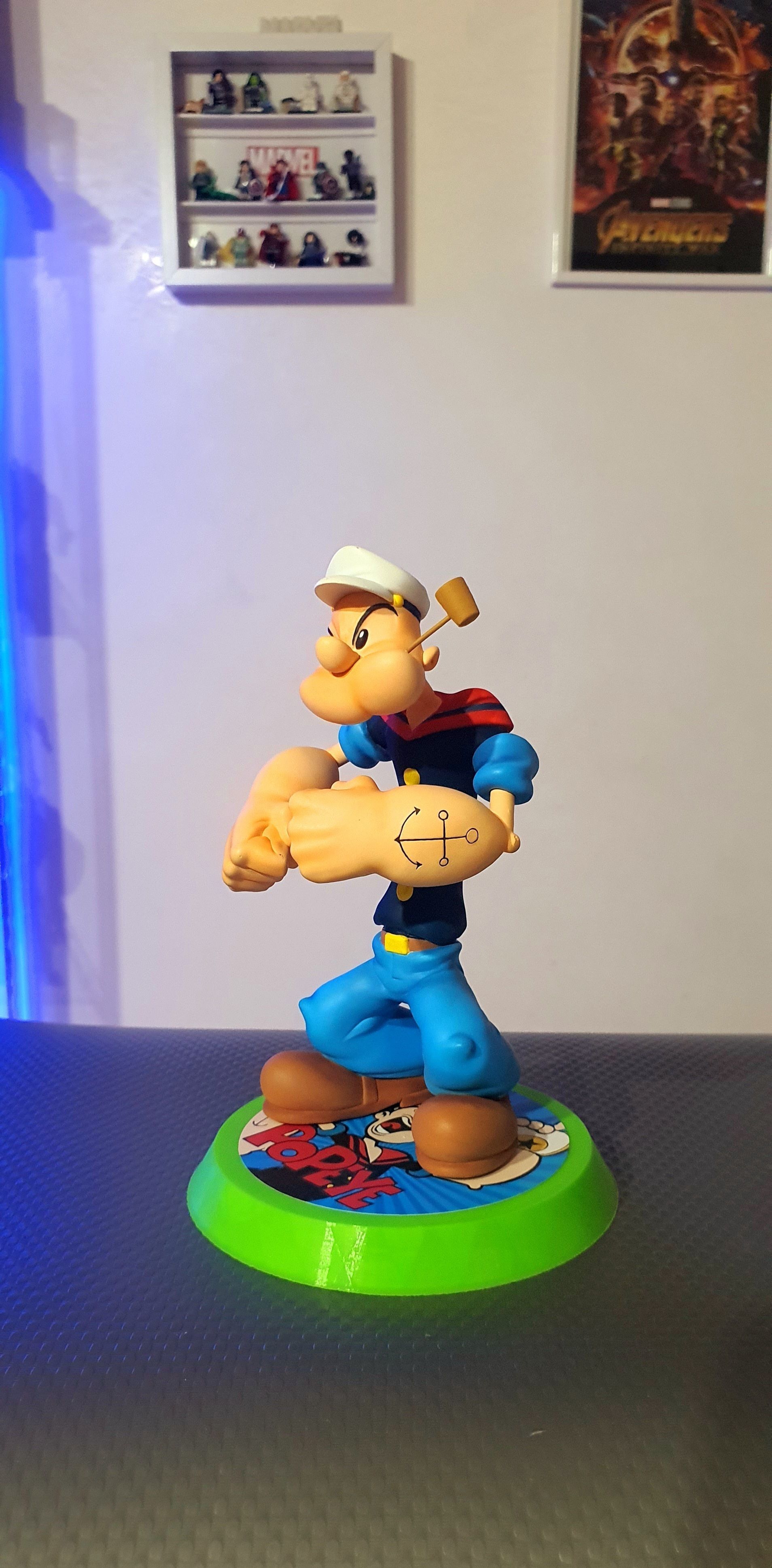 Popeye the Sailor Man Braccio di Ferro 3D print model_20