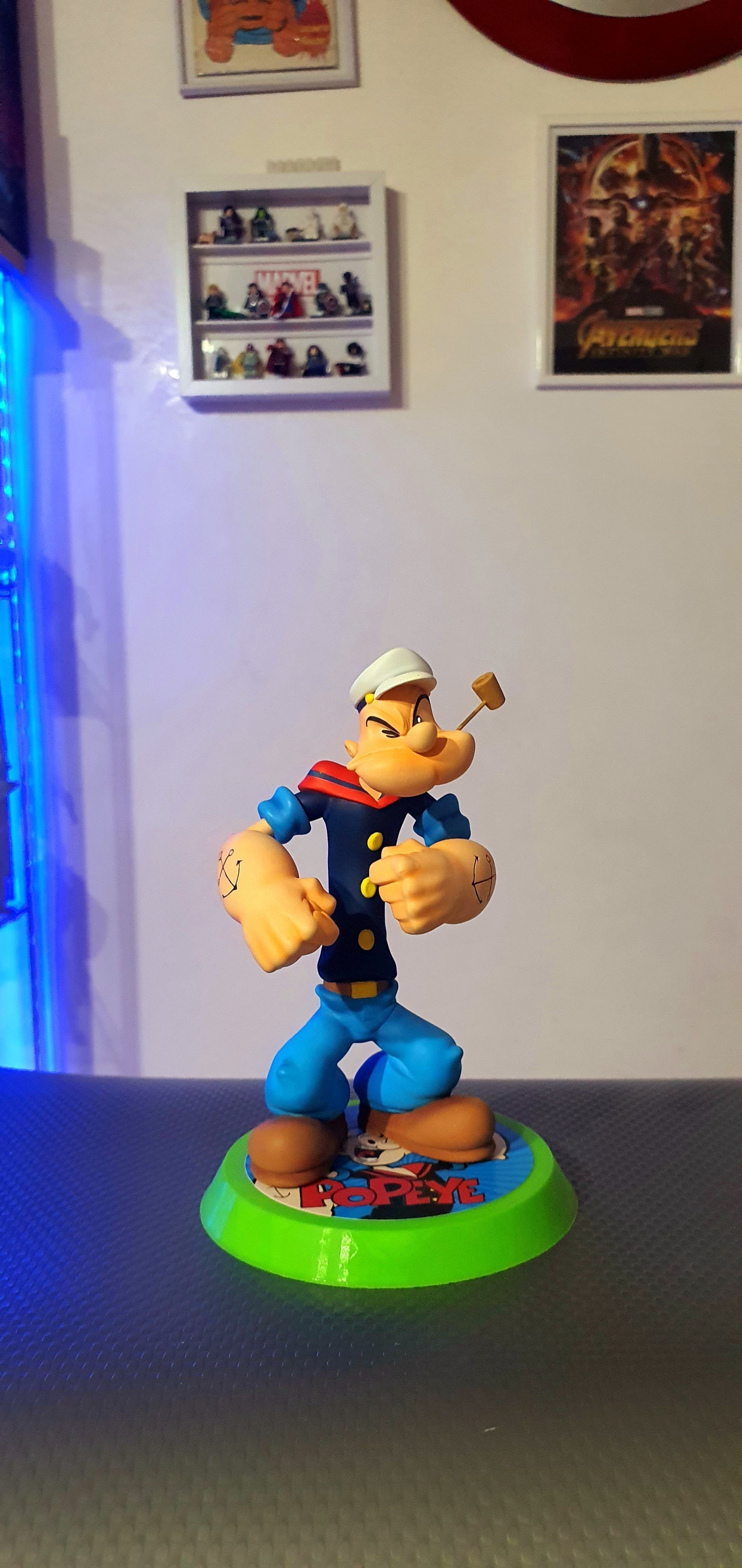 Popeye the Sailor Man Braccio di Ferro 3D print model_16