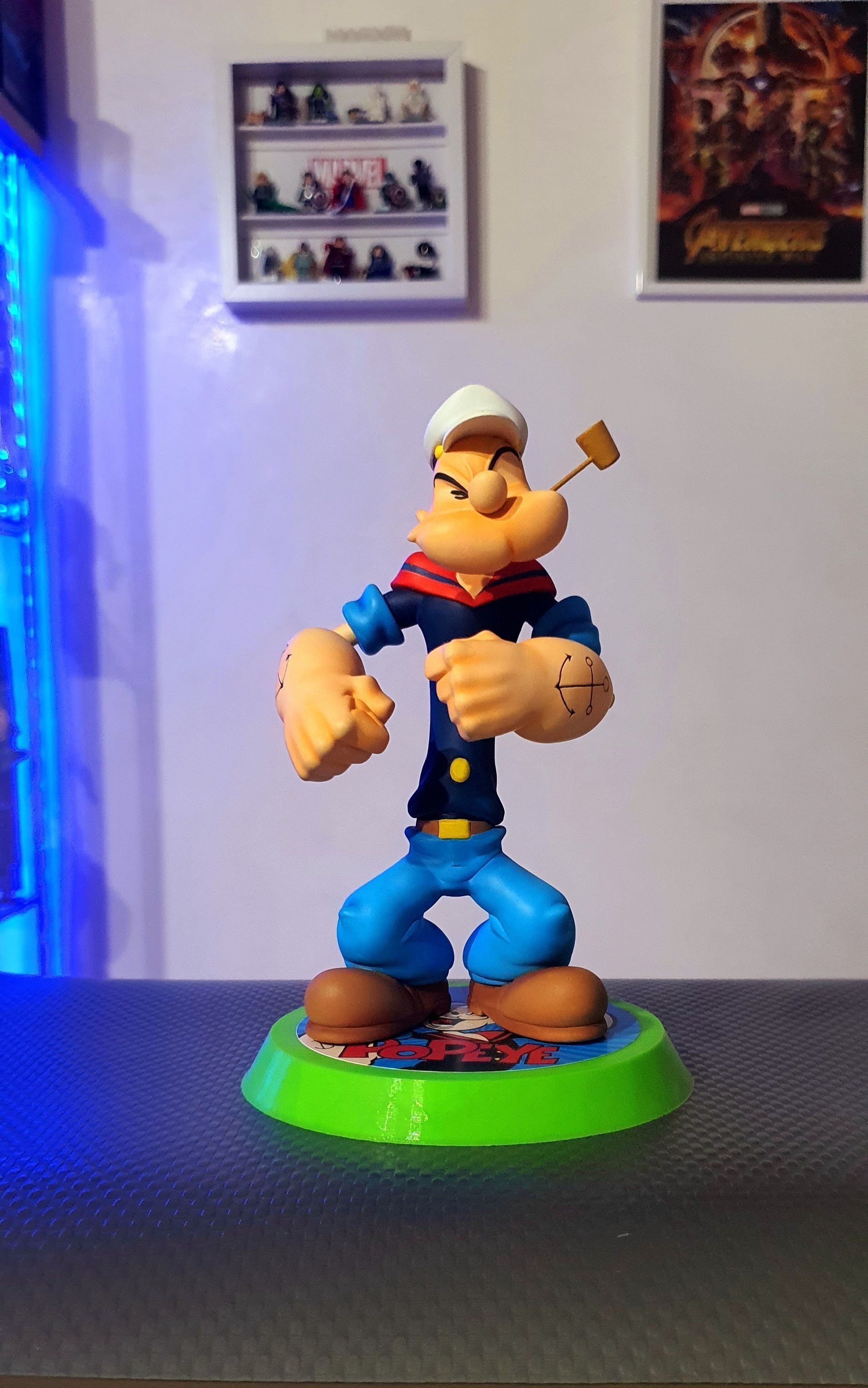Popeye the Sailor Man Braccio di Ferro 3D print model_28