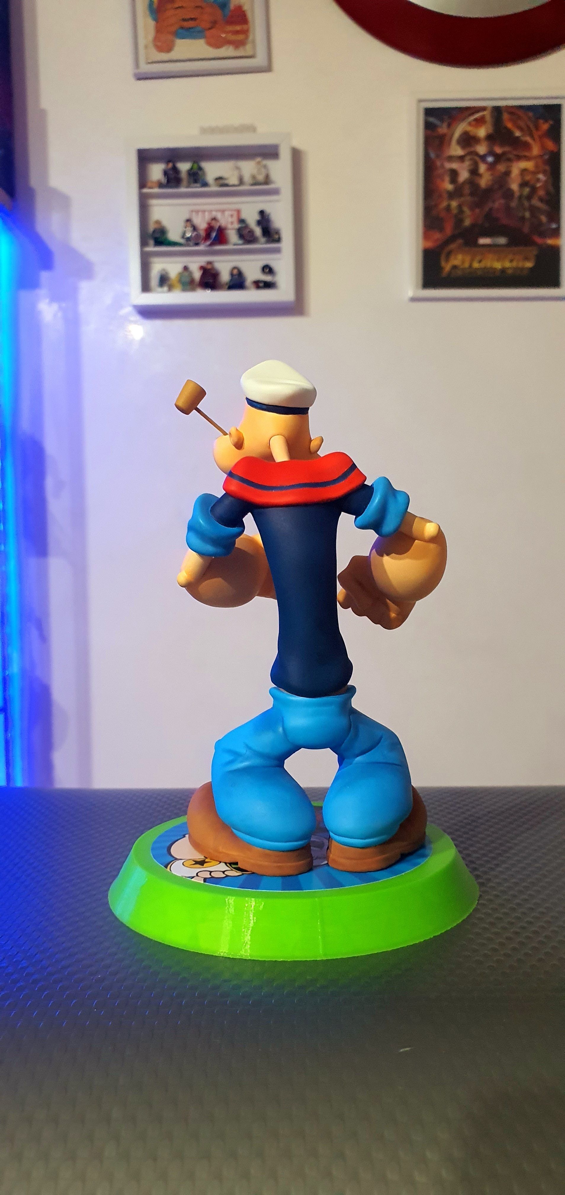 Popeye the Sailor Man Braccio di Ferro 3D print model_17