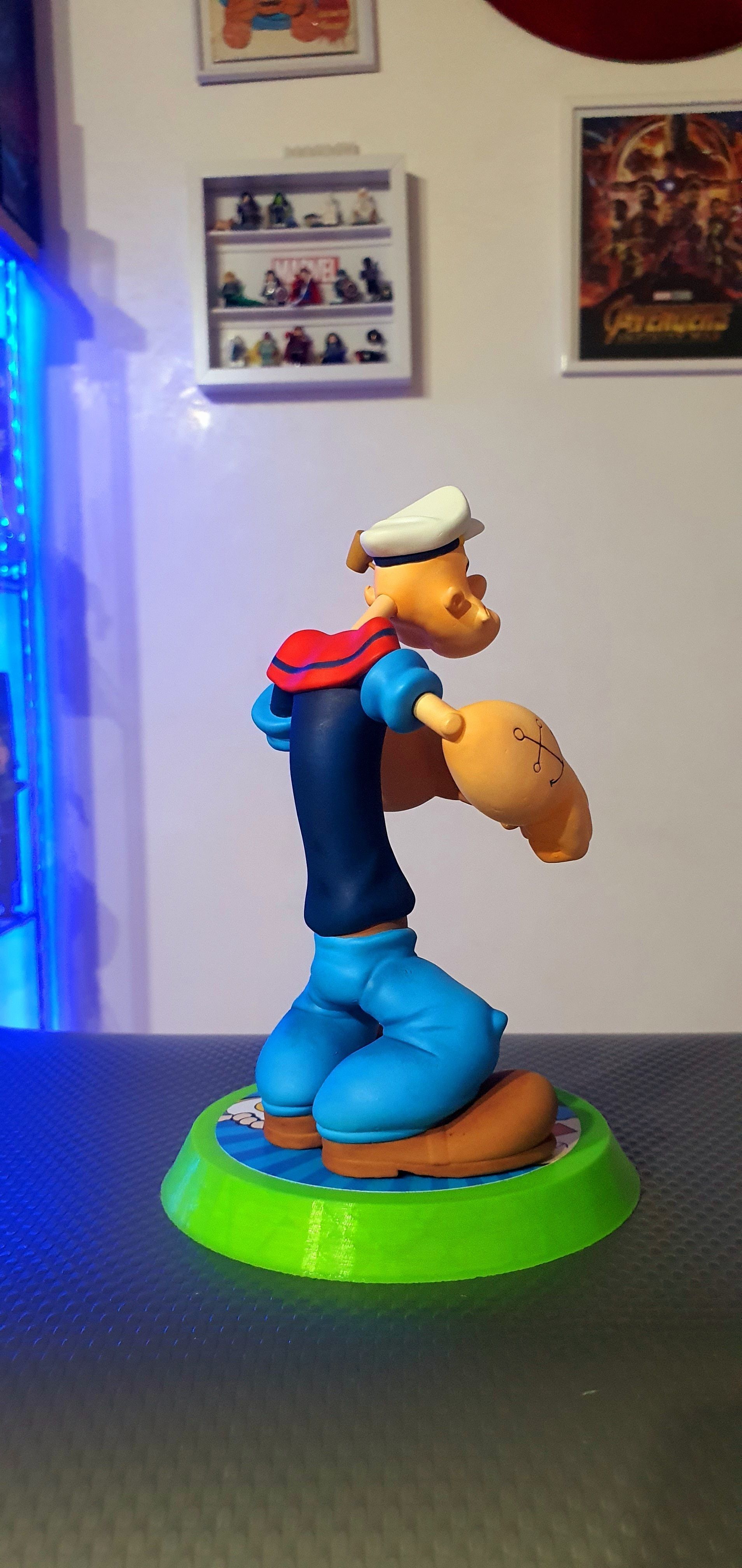 Popeye the Sailor Man Braccio di Ferro 3D print model_30