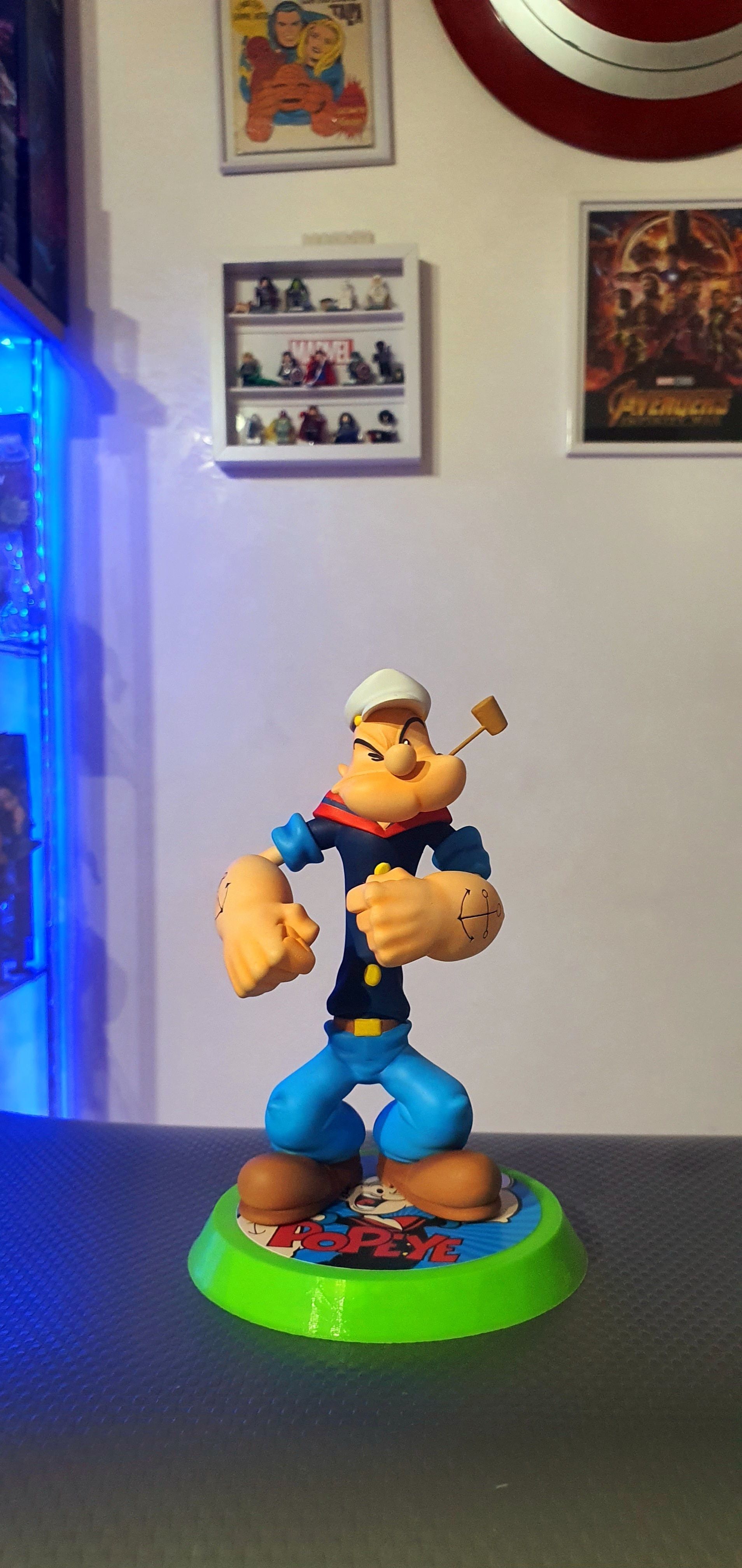 Popeye the Sailor Man Braccio di Ferro 3D print model_32