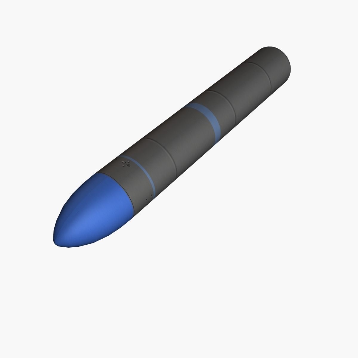 JL-2 Ballistic Missile 3D model_5