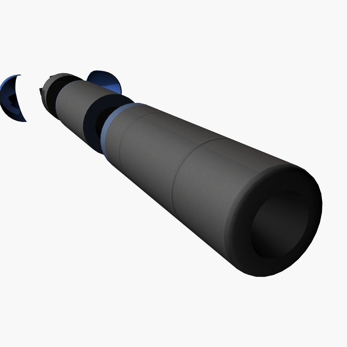 JL-2 Ballistic Missile 3D model_9
