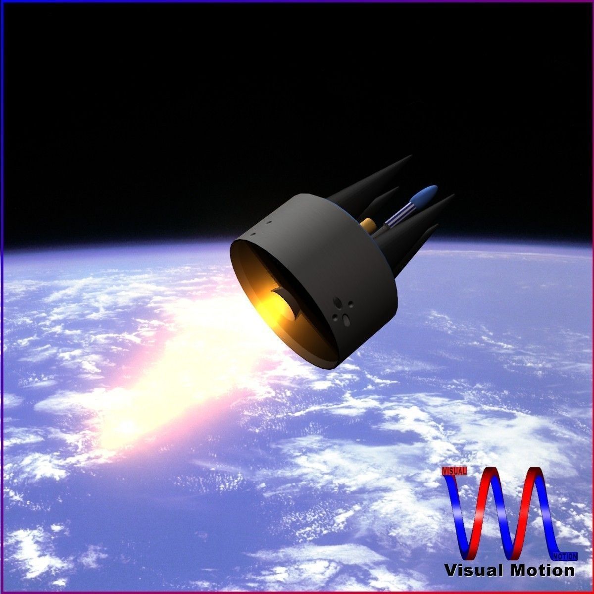 JL-2 Ballistic Missile 3D model_3