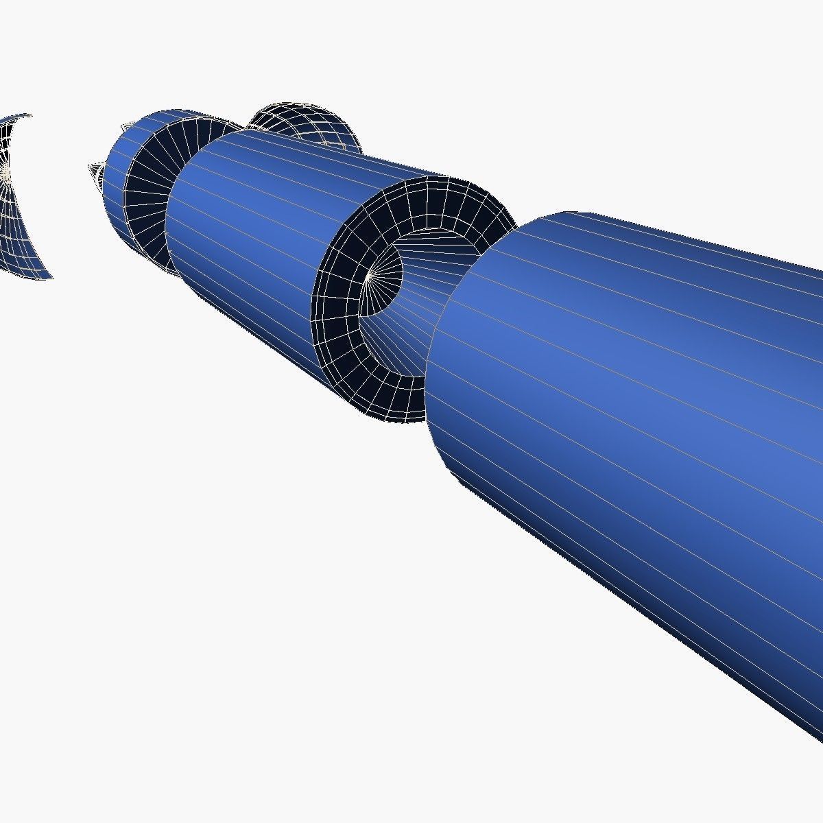 JL-2 Ballistic Missile 3D model_12