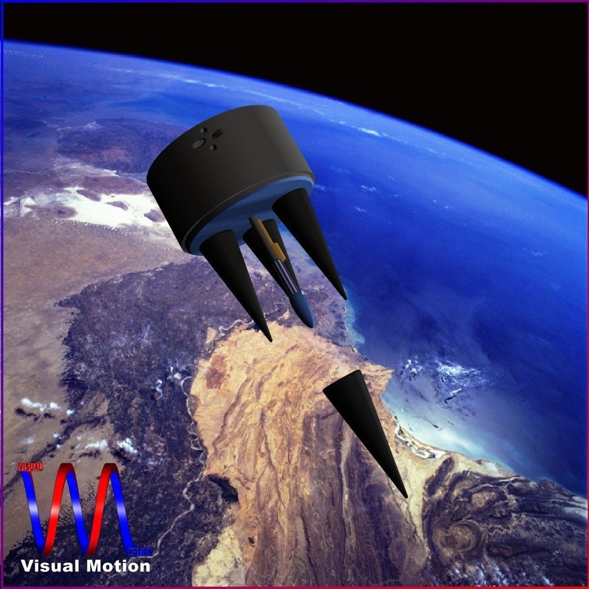 JL-2 Ballistic Missile 3D model_4