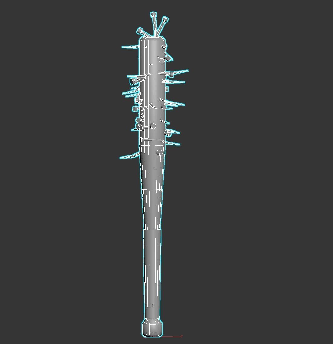 Weapon pack Low-poly 3D model_25