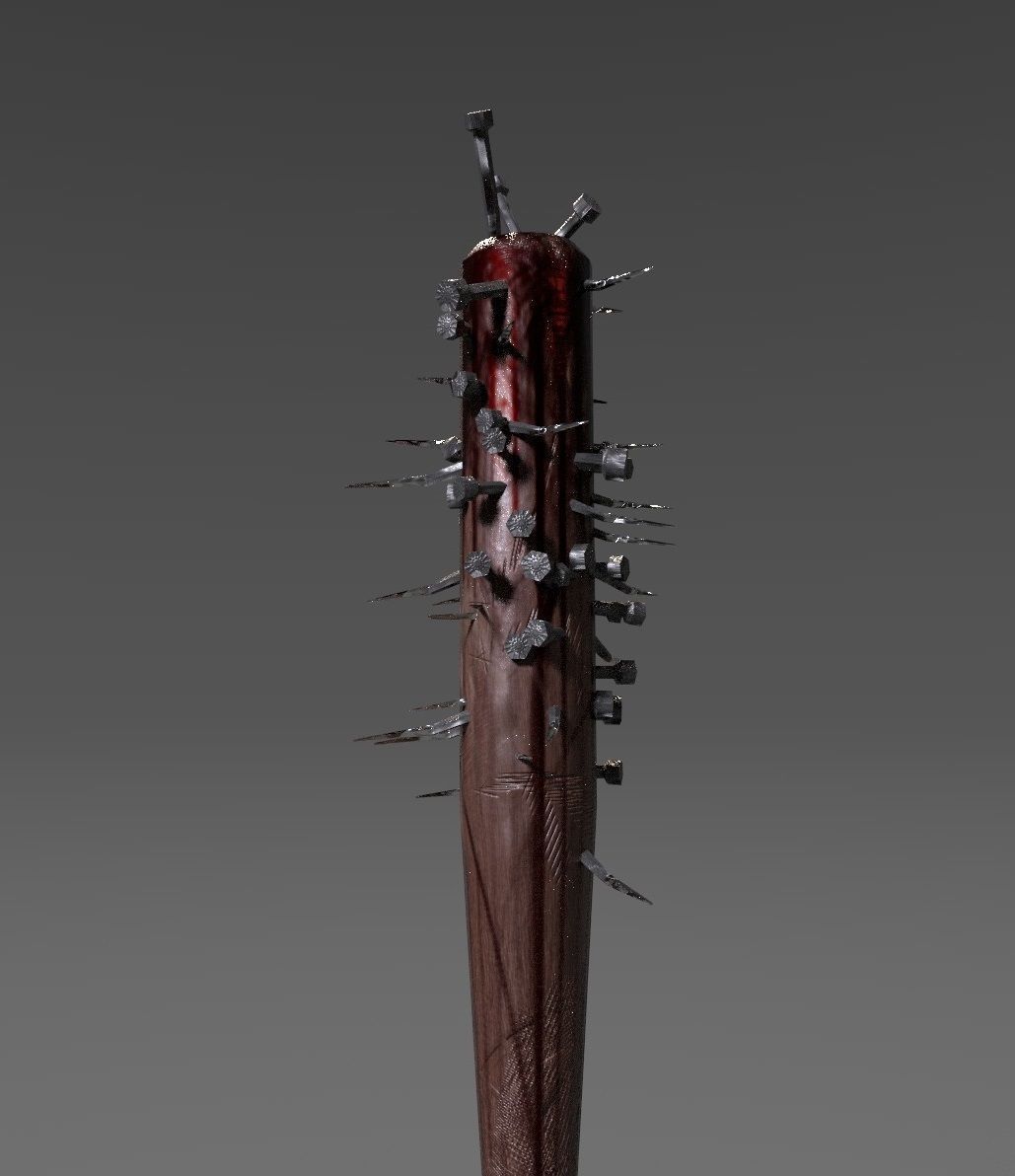 Weapon pack Low-poly 3D model_28