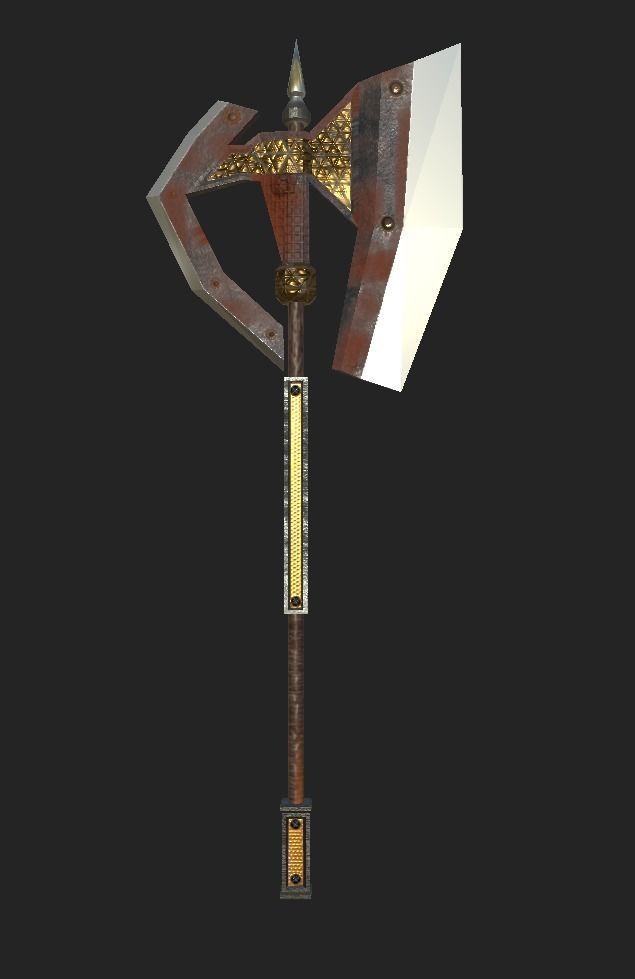 Weapon pack Low-poly 3D model_10
