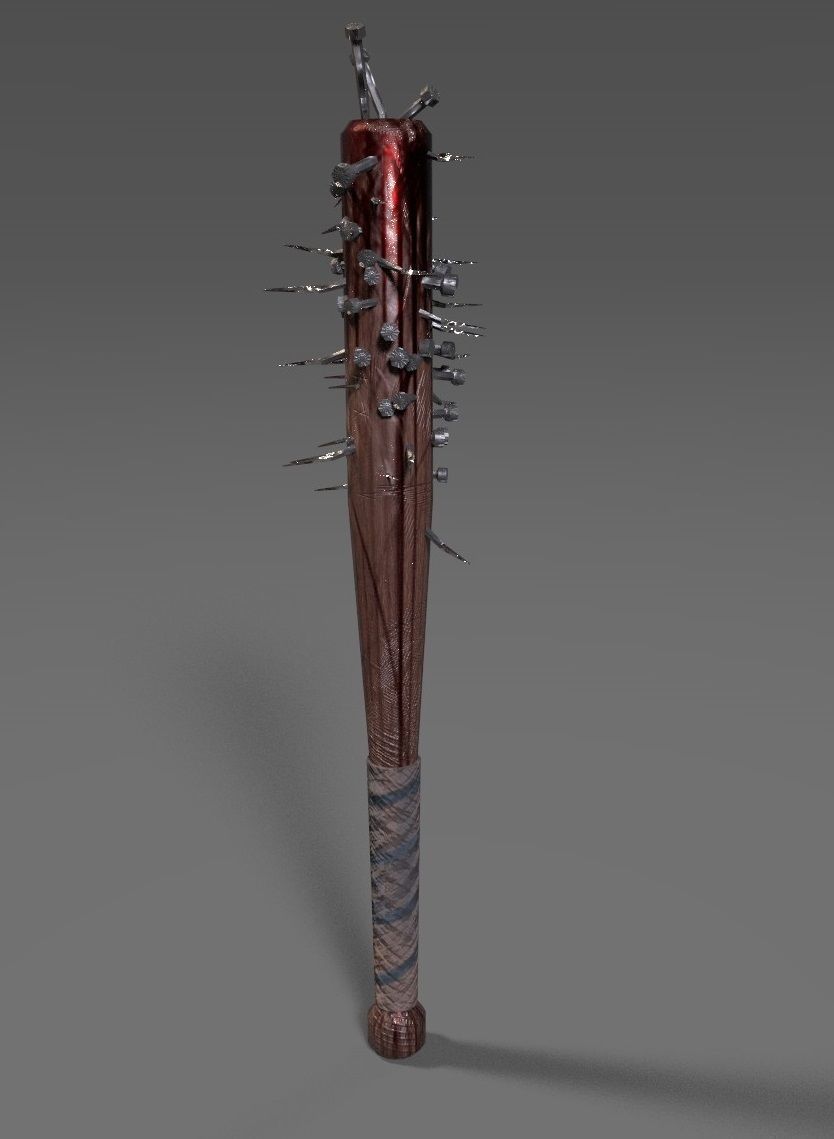 Weapon pack Low-poly 3D model_6