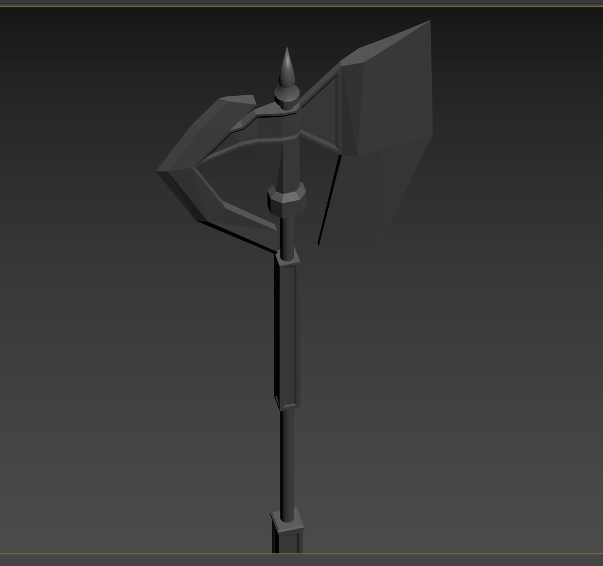 Weapon pack Low-poly 3D model_17