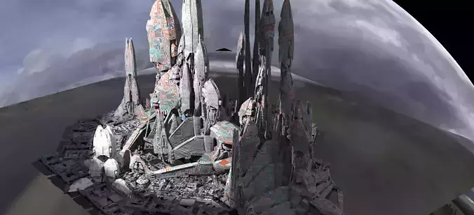 Sci Fi Energy reactor plant extended kit bash