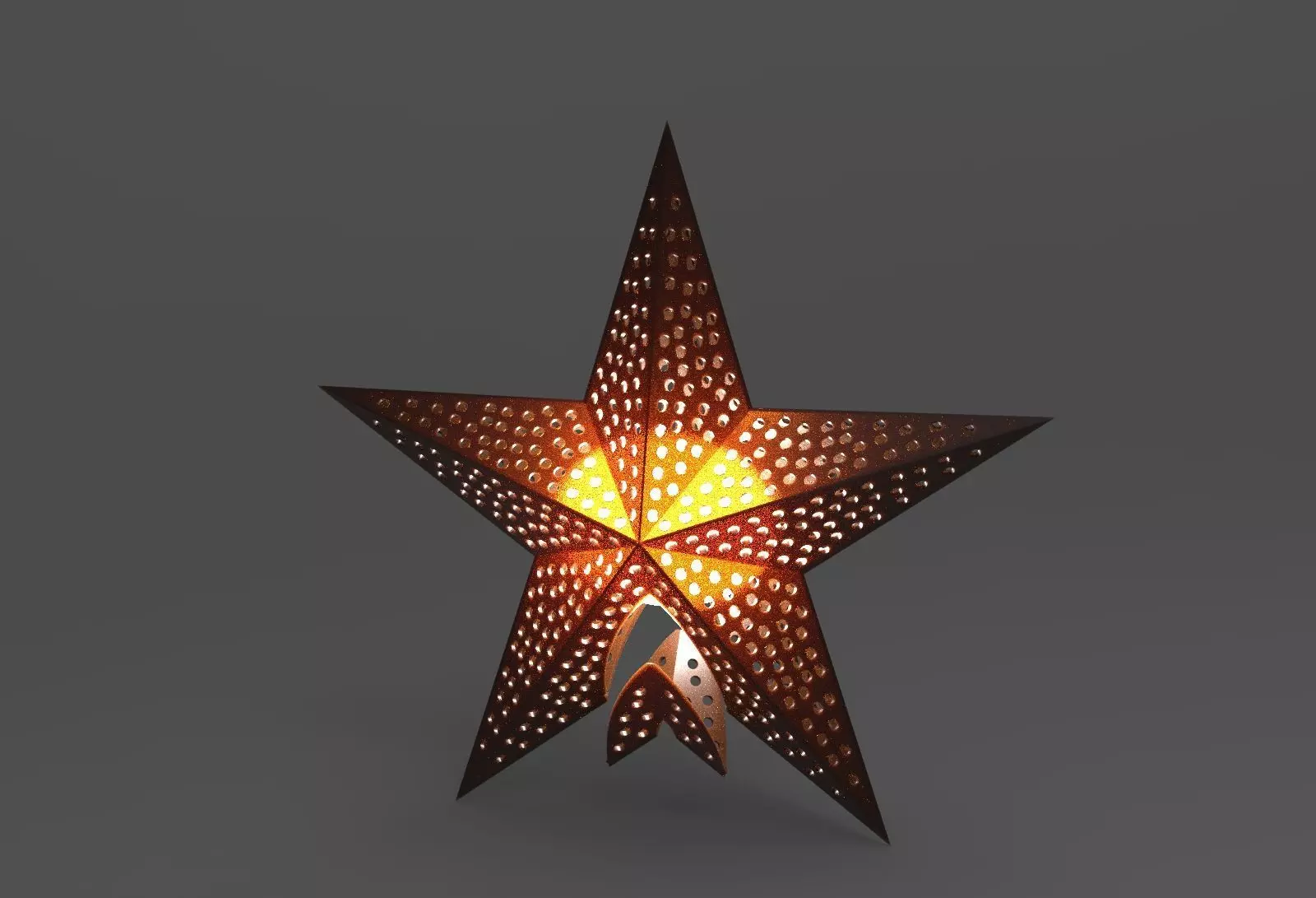 star light 3D model_0