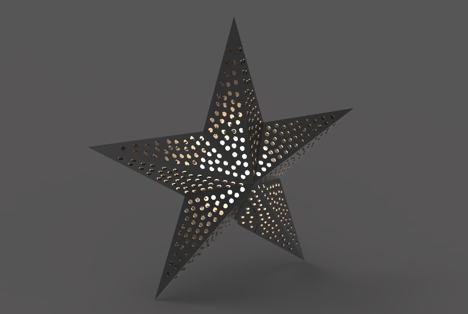 star light 3D model_2