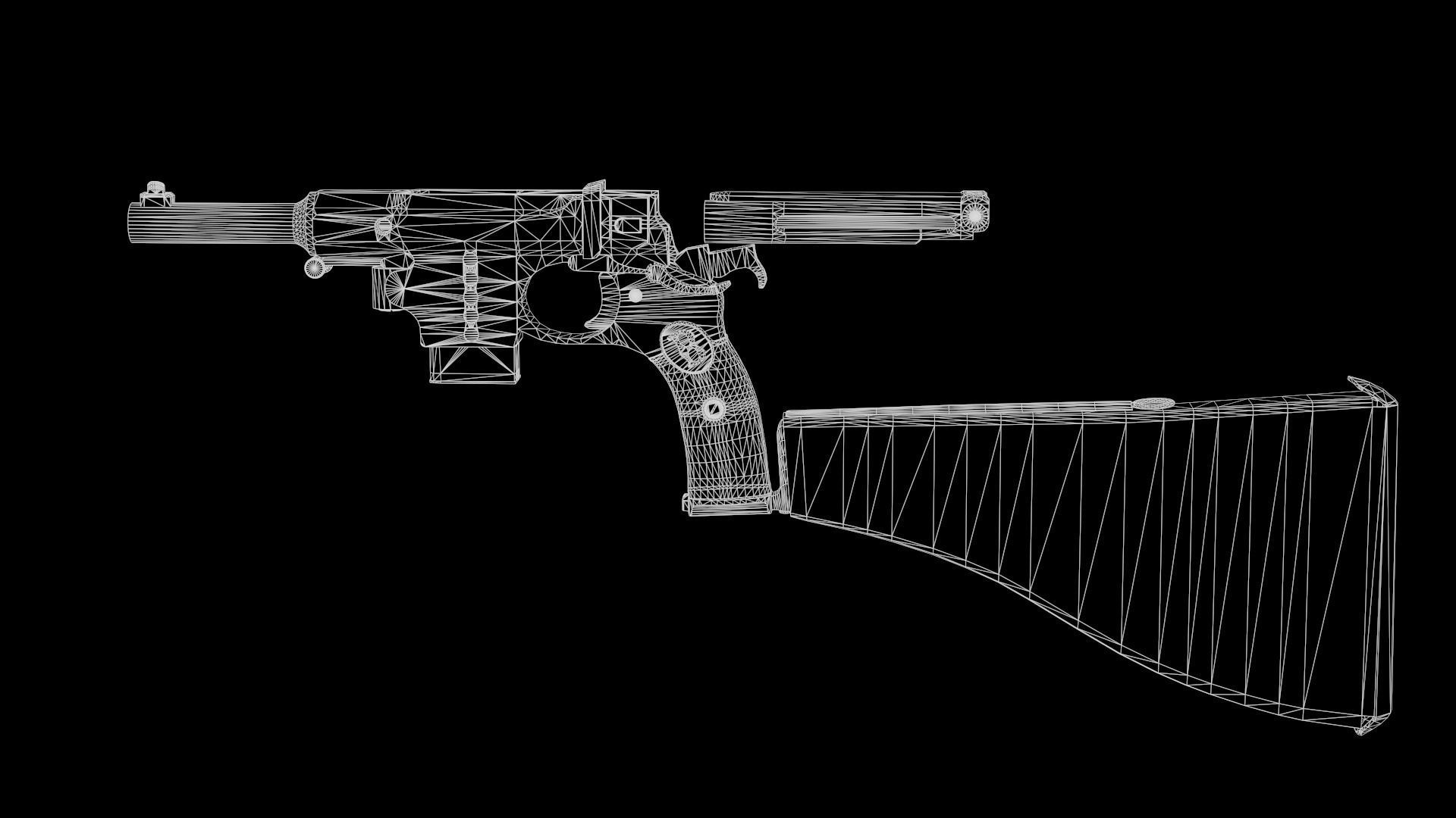 Bergmann No5  Low-poly 3D model_21