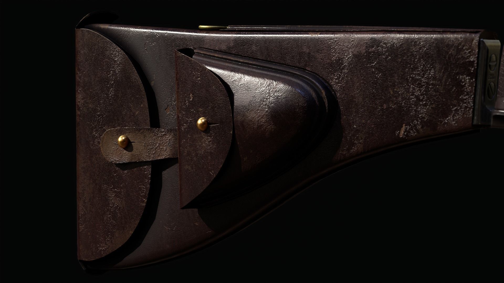 Bergmann No5  Low-poly 3D model_9