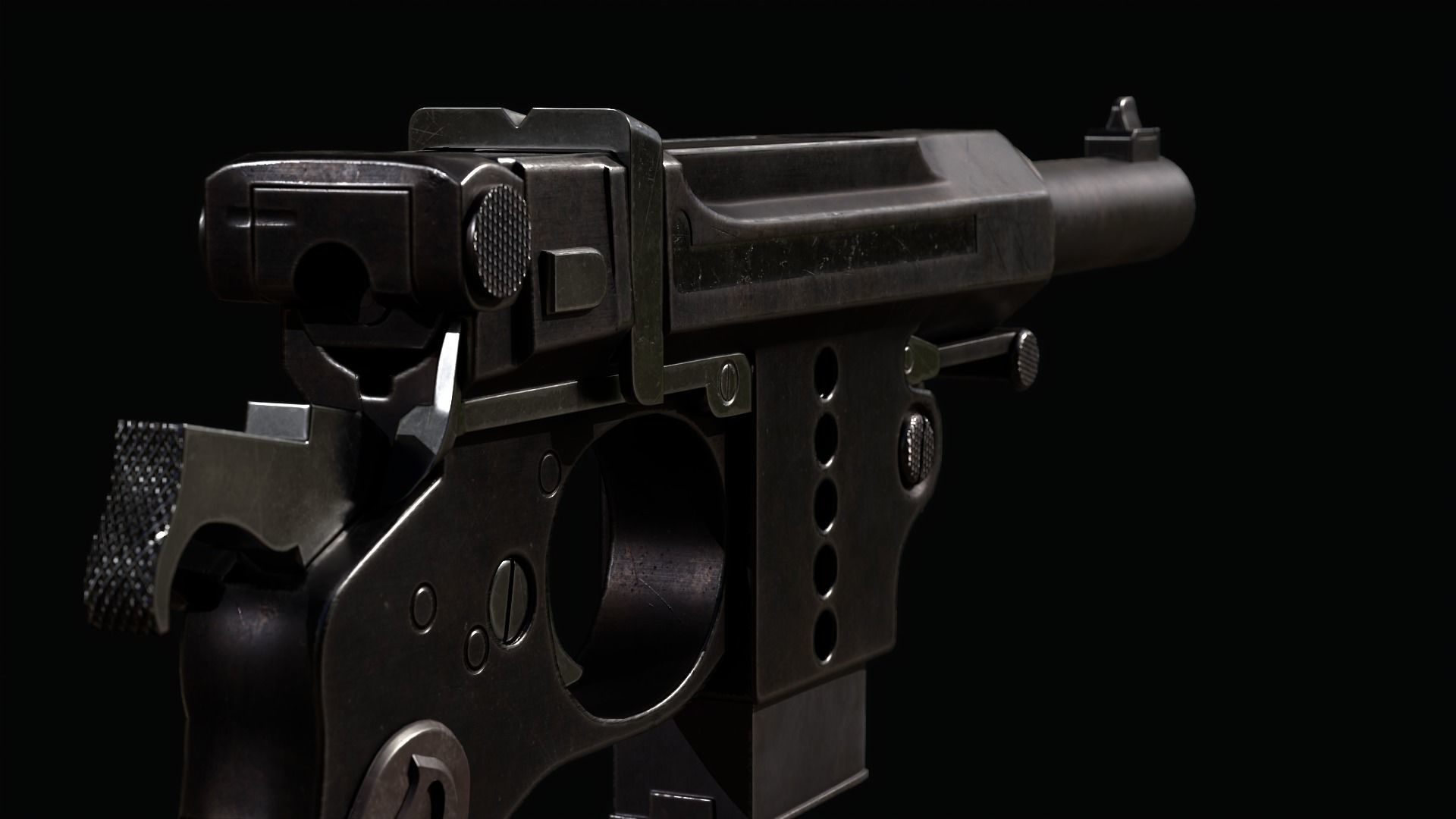 Bergmann No5  Low-poly 3D model_13