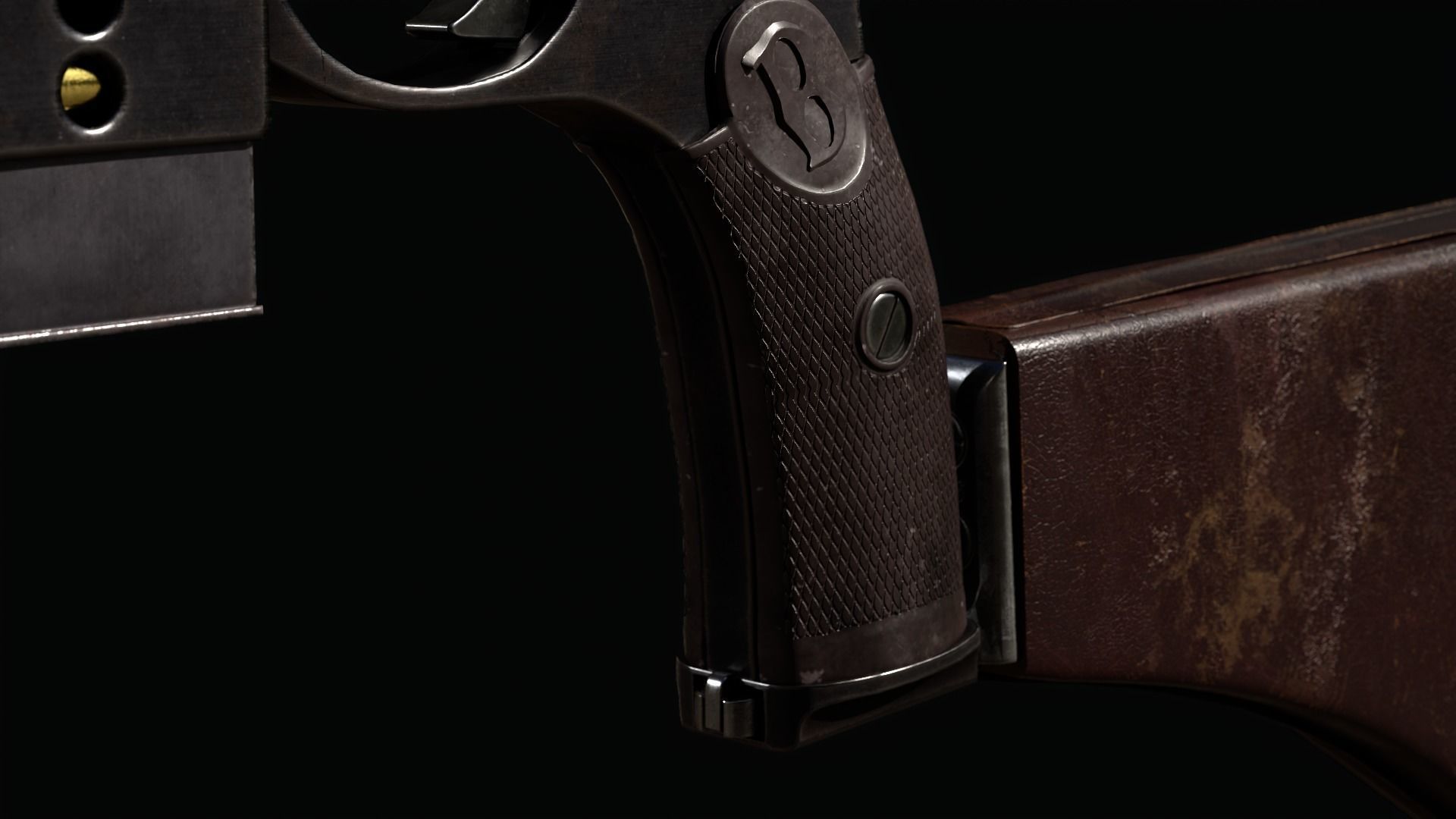 Bergmann No5  Low-poly 3D model_15