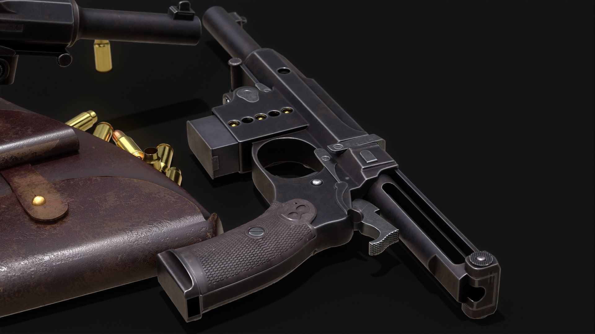 Bergmann No5  Low-poly 3D model_6