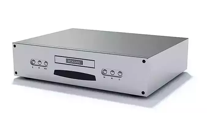 Silver Dvd Player