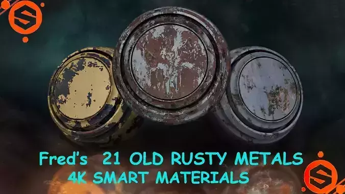Old Rusty Metal-SMARTMaterial VOL 1