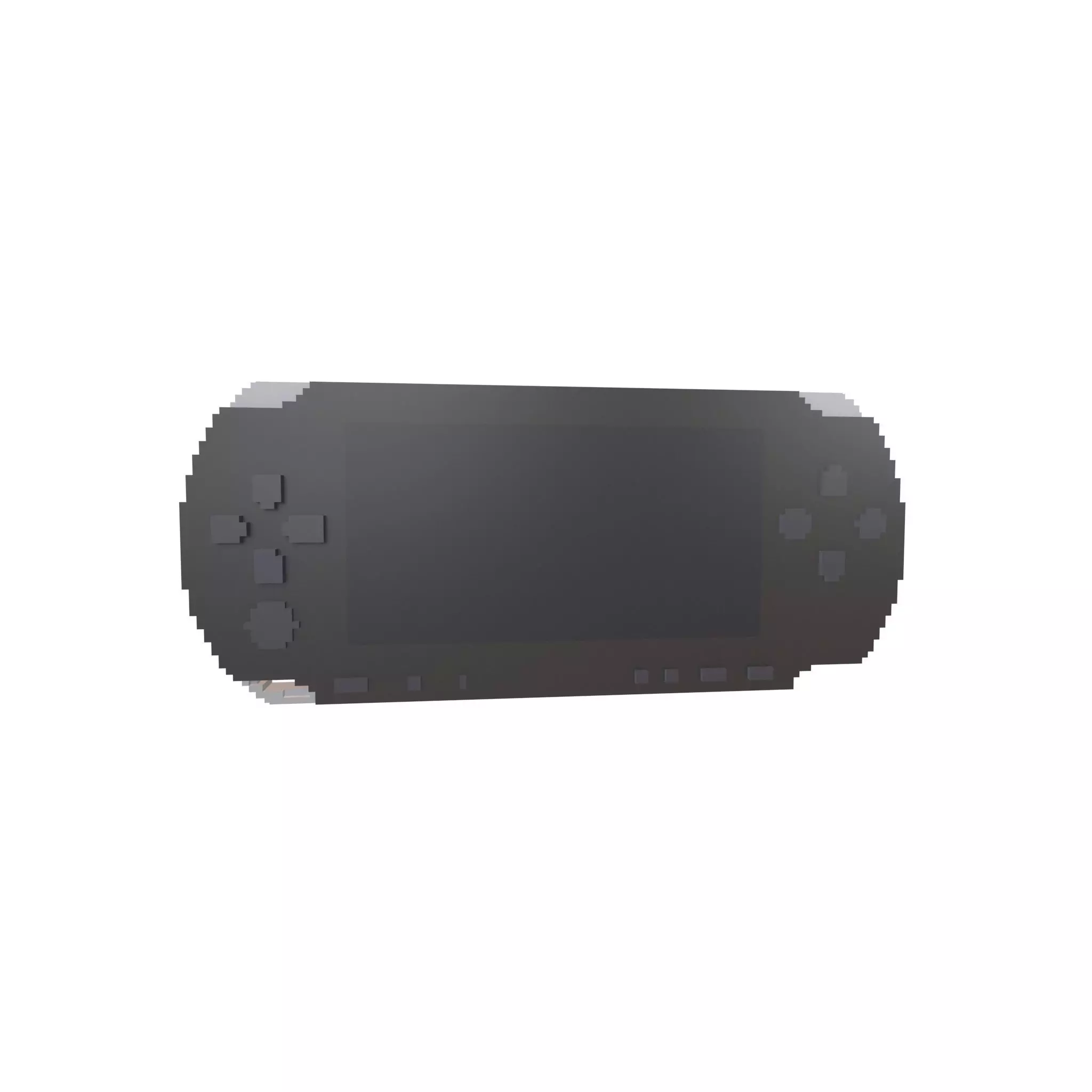 Voxel Cartoon PSP v1 005 Low-poly 3D model_0