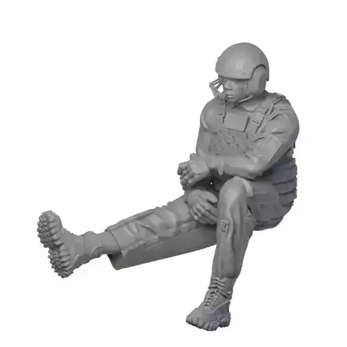 USA Tankman modern 4 3D print model