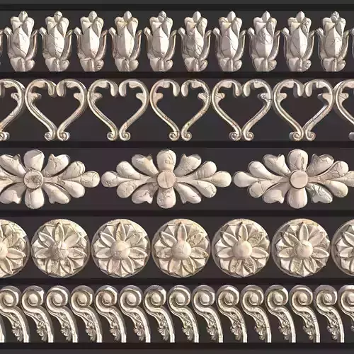 Sahra Ornament Modeling- 03