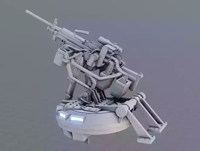 Tank Capolla Machine Gun Design