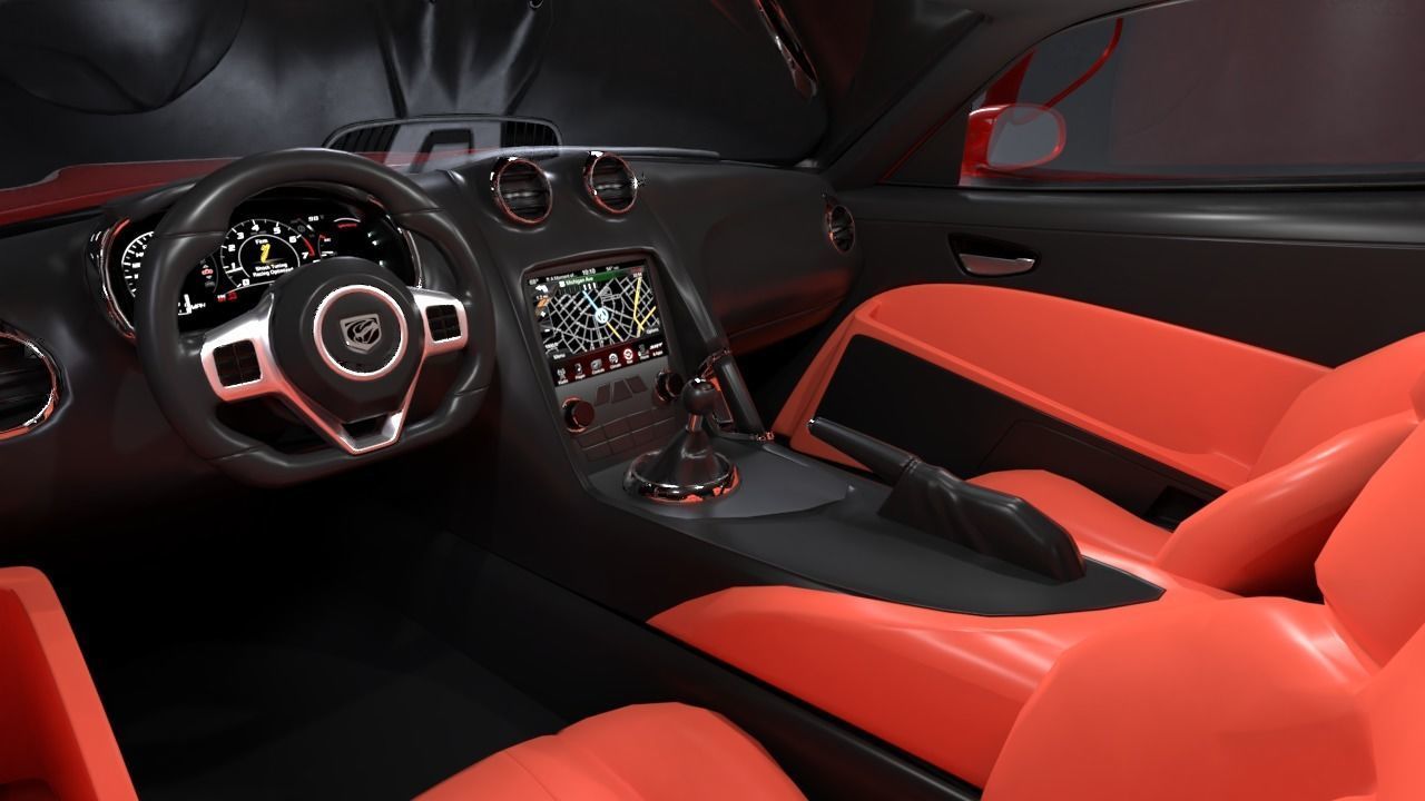 Dodge Viper GTS 2013 3D model_7