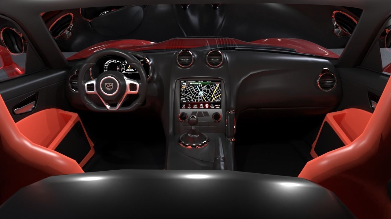 Dodge Viper GTS 2013 3D model_5