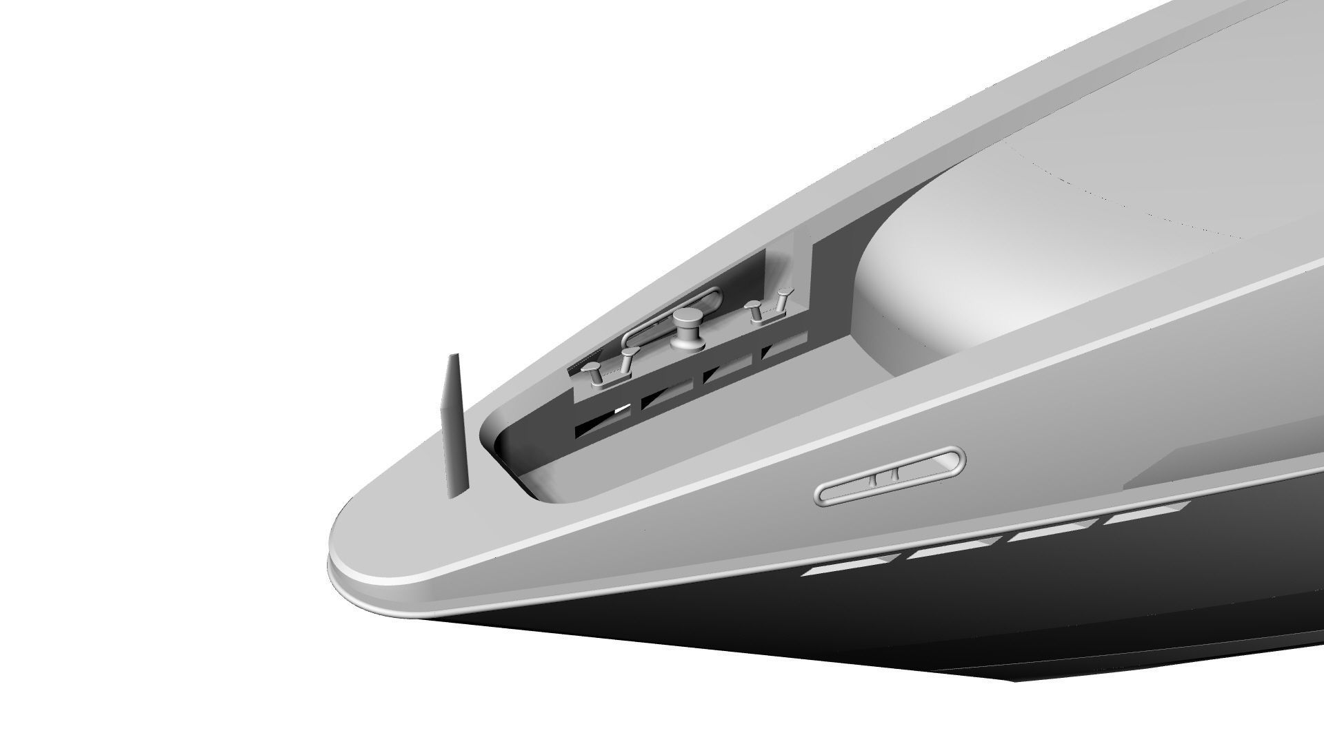 100 Meter Mega Yacht 3D model_11