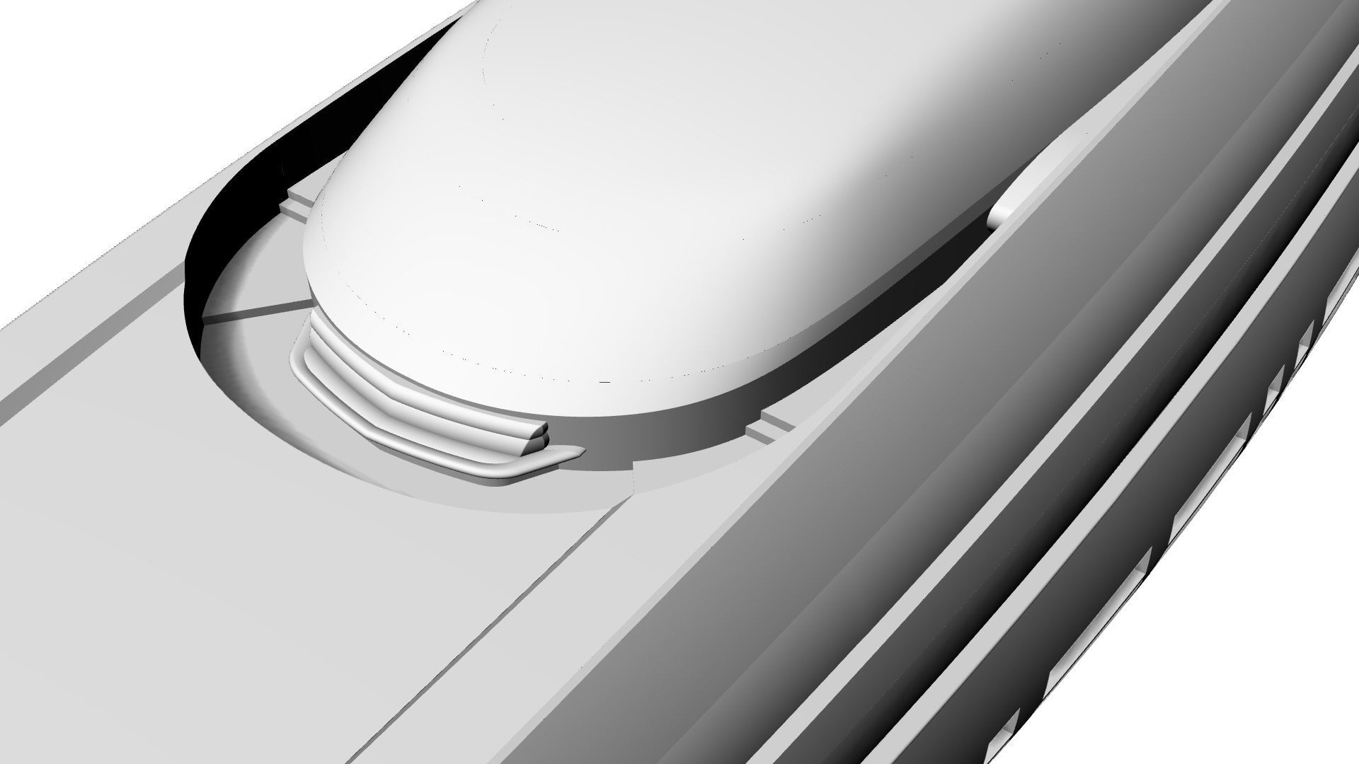 100 Meter Mega Yacht 3D model_10