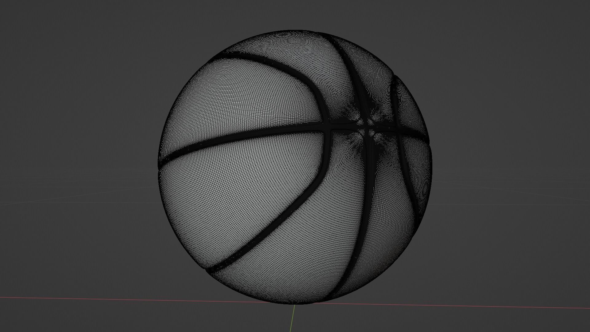 Basketball Ball 3D Models Low-poly 3D model_3