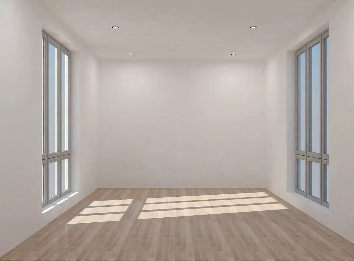 Empty room 3D model