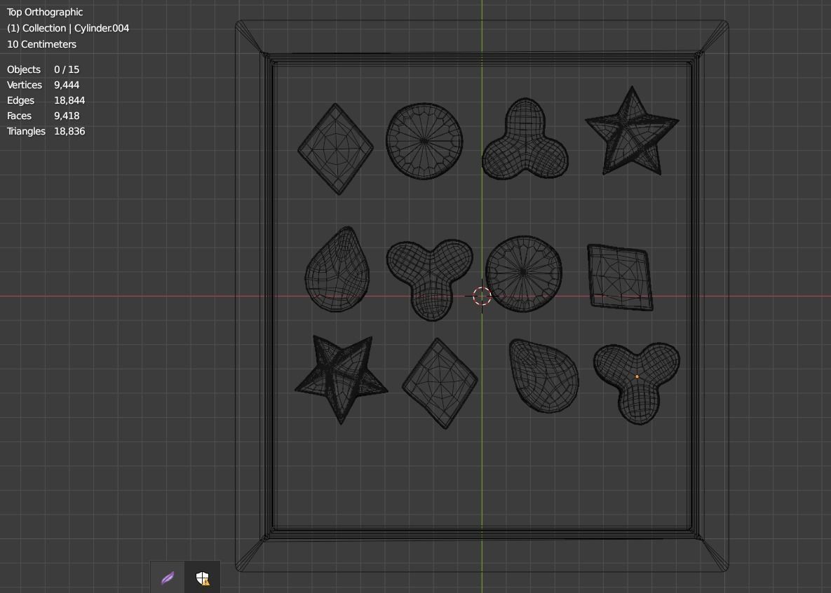 Home made cookies 3D model_6