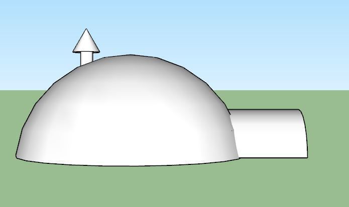 Igloo Type 1 Printable 3D Print Model 3D print model_4