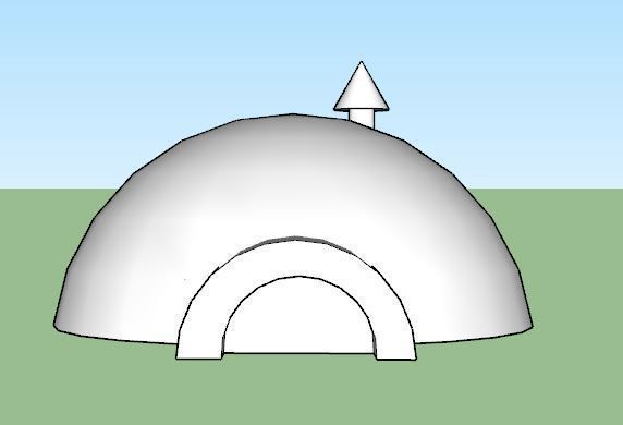 Igloo Type 1 Printable 3D Print Model 3D print model_2