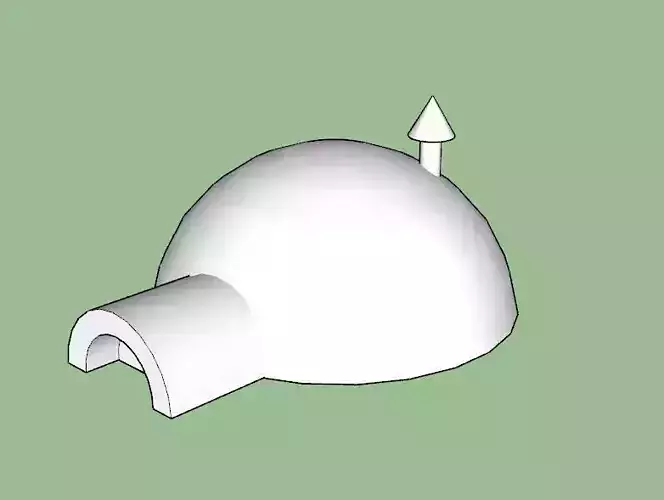 Igloo Type 1 Printable 3D Print Model 3D print model