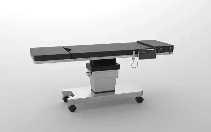 Surgical Bed table Modular Operating Medical Hospital 3D model Low-poly 3D model