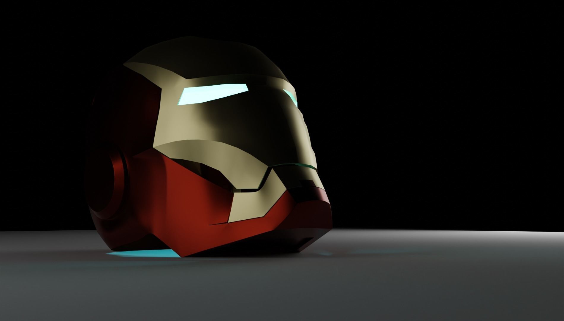 Ironman first Helmet 3D model_25